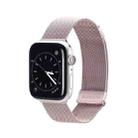 DUX DUCIS Milanese Watchband For Apple Watch Series 9&8&7 41mm / SE 3&SE 2&6&SE&5&4 40mm / 3&2&1 38mm(Pink) - 1