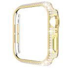 Hollowed Diamond PC Watch Case For Apple Watch Series 6&SE&5&4 44mm(Gold) - 1