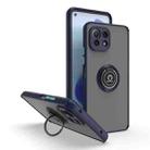 For Xiaomi Mi 11 Lite Q Shadow 1 Series TPU + PC Phone Case with Ring Holder(Royal Blue) - 1