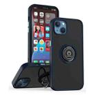 For iPhone 13 Q Shadow 1 Series TPU + PC Phone Case with Ring Holder(Royal Blue) - 1