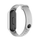 For Xiaomi Mi Band 6 / 5 Willow Texture Silicone Watch Band(Black) - 3