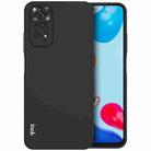 For Xiaomi Redmi Note 11 4G / Note 11S Global IMAK UC-3 Series Shockproof Frosted TPU Phone Case(Black) - 1