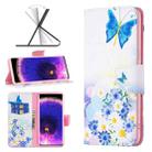 For OPPO Find X5 Colored Drawing Pattern Leather Phone Case(Butterfly Love) - 1