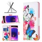 For OPPO Find X5 Colored Drawing Pattern Leather Phone Case(Butterflies) - 1