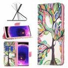 For OPPO Find X5 Colored Drawing Pattern Leather Phone Case(Tree Life) - 1