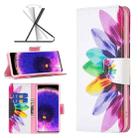 For OPPO Find X5 Colored Drawing Pattern Leather Phone Case(Sun Flower) - 1