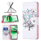 For OPPO Realme C35 Colored Drawing Pattern Leather Phone Case(Tree) - 1