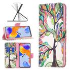 For Xiaomi Redmi Note 11 Pro International Colored Drawing Pattern Leather Phone Case(Tree Life) - 1