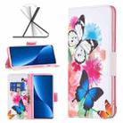 For Xiaomi 12 Pro Colored Drawing Pattern Leather Phone Case(Butterflies) - 1