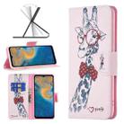 For ZTE Blade A51 Colored Drawing Pattern Leather Phone Case(Deer) - 1