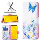 For ZTE Blade A71 Colored Drawing Pattern Leather Phone Case(Butterfly Love) - 1