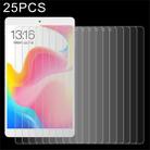 25 PCS 9H 2.5D Explosion-proof Tempered Glass Film for Teclast P80 Pro - 1