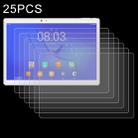 25 PCS 9H 2.5D Explosion-proof Tempered Glass Film for Teclast T10 - 1