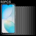 50 PCS 0.26mm 9H 2.5D Tempered Glass Film For Infinix Hot 12i - 1