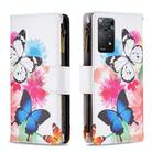 For Xiaomi Redmi Note 11 Pro International Colored Drawing Pattern Zipper Leather Phone Case(Two Butterflies) - 2