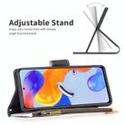 For Xiaomi Redmi Note 11 Pro International Colored Drawing Pattern Zipper Leather Phone Case(Two Butterflies) - 3