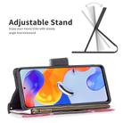 For Xiaomi Redmi Note 11 Pro International Colored Drawing Pattern Zipper Leather Phone Case(Sun Flower) - 3