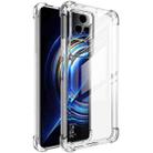 For Xiaomi Redmi K50 / K50 Pro 5G imak TPU Phone Case with Screen Protector(Transparent) - 1