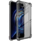 For Xiaomi Redmi K50 / K50 Pro 5G imak TPU Phone Case with Screen Protector(Transparent Black) - 1