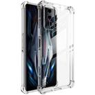 For Xiaomi Redmi K50 Gaming 5G imak TPU Phone Case with Screen Protector(Transparent) - 1