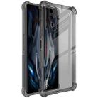 For Xiaomi Redmi K50 Gaming 5G imak TPU Phone Case with Screen Protector(Transparent Black) - 1