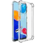 For Xiaomi Redmi Note 11 4G / Note 11S Global imak TPU Phone Case with Screen Protector(Transparent) - 1