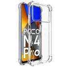 For Xiaomi Poco M4 Pro 4G Global imak TPU Phone Case with Screen Protector(Transparent) - 1