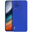 For Xiaomi Redmi K40S 5G IMAK UC-4 Series Straight Edge TPU Soft Phone Case(Blue) - 1