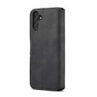 For Samsung Galaxy A13 5G DG.MING Retro Oil Edge Flip Leather Phone Case(Black) - 3