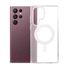 For Samsung Galaxy S22 Ultra 5G PC + TPU Magsafe Phone Case(Transparent) - 1