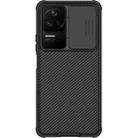For Xiaomi Redmi K40S NILLKIN CamShield Pro Series PC Full Coverage Phone Case(Black) - 1