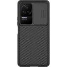 For Xiaomi Redmi K50 / K50 Pro NILLKIN CamShield Pro Series PC Full Coverage Phone Case(Black) - 1