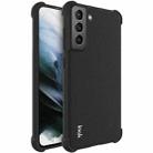 For Samsung Galaxy S21 FE 5G IMAK All-inclusive Shockproof Airbag TPU Case (Matte Black) - 1