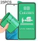 For Samsung Galaxy S22 5G 25pcs 9D Full Screen Glue Ceramic Film - 1