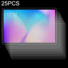 25 PCS 9H 2.5D Explosion-proof Tempered Tablet Glass Film For Teclast T30 - 1