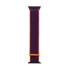 For Apple Watch Series 7 41mm / 6 & SE & 5 & 4 40mm / 3 & 2 & 1 38mm Mutural Nylon Watch Band(Plum Color) - 1