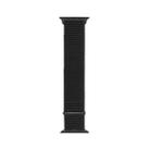 For Apple Watch Apple Watch Ultra 49mm / Series 8&7 45mm / SE 2&6&SE&5&4 44mm / 3&2&1 42mm Mutural Nylon Watch Band(Black) - 1