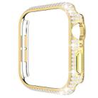 Hollowed Diamond PC Watch Case For Apple Watch Series 3&2&1 42mm(Gold) - 1