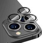 For iPhone 13 Pro / 13 Pro Max Benks King Kong Corning Metal Lens Protective Film (Graphite Black) - 1