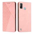 For Tecno Spark Go 2020 & 2021 / 6 Go Diamond Splicing Skin Feel Magnetic Leather Phone Case(Rose Gold) - 1