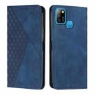 For Infinix Hot 10 Lite / Smart 5 2020 Diamond Splicing Skin Feel Magnetic Leather Phone Case(Blue) - 1