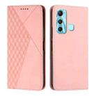 For Infinix Hot 11 Diamond Splicing Skin Feel Magnetic Leather Phone Case(Rose Gold) - 1