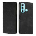 For Infinix Hot 11 Diamond Splicing Skin Feel Magnetic Leather Phone Case(Black) - 1