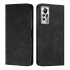 For Infinix Note 11 Pro / 11S Diamond Splicing Skin Feel Magnetic Leather Phone Case(Black) - 1