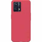 For OPPO Realme 9 Pro+ 5G NILLKIN Frosted PC Phone Case(Red) - 1