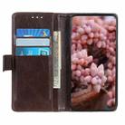For Realme C31 Copper Buckle Nappa Texture Horizontal Flip Leather Phone Case(Coffee) - 4