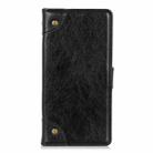 For Realme GT Neo3 Copper Buckle Nappa Texture Horizontal Flip Leather Phone Case(Black) - 2