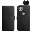 For Motorola Moto G 5G Genuine Leather Fingerprint-proof Horizontal Flip Phone Case(Black) - 1