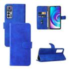 For TCL 30 5G/30+ 5G Skin Feel Magnetic Flip Leather Phone Case(Blue) - 1