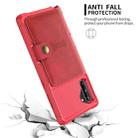 For Samsung Galaxy Note10 Magnetic Wallet Card Bag Leather Phone Case(Red) - 4